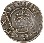 London, Willelm, willelm · on · lvn, dies 46/75, 1.44g/2h (SCBI 92). Two letters on obverse and one on reverse...