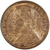 Victoria (1837-1901), 1889, dies Rr, similar, rev. narrow date, 9.55g/12h (Gouby B; F – [dies 12+N]; Adams –;...