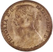 Victoria (1837-1901), 1889, dies Sr, 14 leaves in wreath, rev. normal date, 9.37g/12h (Gouby C; F 128 [dies 13+N];...