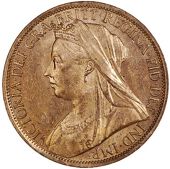 Victoria (1837-1901), 1896, dies Vw, normal date, 9.54g/12h (Gouby A; F 143 [Sale, lot 81]; Adams 314; BMC 1942; S...