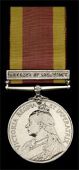 The Defence of Legations medal to Private J. G. Howard, Royal Marine Light Infantry, who was commended for his...