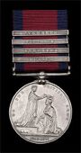 Military General Service 1793-1814, 4 clasps, Busaco, Albuhera, Vittoria, Pyrenees (S. Dartch, Serjt., 28th Foot)...