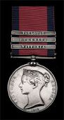Military General Service 1793-1814, 3 clasps, Vittoria, Pyrenees, Toulouse (Jonathan Henshaw, 39th Foot) some edge...