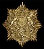 The Royal Regiment of Artillery, an extremely fine and rare officer’s copper gilt shako plate 1833-37, the eight...