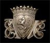 2nd Battery Edinburgh Artillery Volunteers, an extremely fine and rare officer’s silver or silver plated forage...