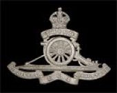 3rd Middlesex RGA Volunteers, a fine and very rare silver plated die-stamped officer’s cap badge 1902-08 (KK847)...