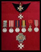 The important K.C.B. group of eight awarded to Director-General Sir William Alexander MacKinnon, Army Medical...