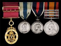 The important C.B. group of four awarded to Sir William Thomson, Hon. Surgeon to King Edward VII in Ireland,...