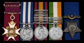 A Boer War C.B. group of five awarded to Lieutenant-Colonel F. A. B. Daly, Royal Army Medical Corps, Medical Officer...