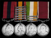 A Boer War D.C.M. group of four awarded to Staff Serjeant C. W. Measures, Royal Army Medical Corps

Distinguished...