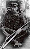 Five: Private E. A. S. Isworth, 21st Lancers, who was wounded in the regiment’s famous charge at Shabkadar on 5...