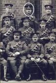 Pair: Sergeant W. Lawrence, 21st Lancers, who was killed in action on the Somme in April 1917

British War and...