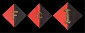 F (Sphinx) Battery RHA, G Bty (Mercer’s Troop) RHA, 1 Bty (Bull’s Troop) RHA, officers’ all on original...