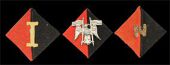 1 Bty (Bull’s Troop) RHA, N Bty (The Eagle Troop) RHA, N Bty (The Eagle Troop) RHA, o/r’s yellow cloth ‘1’...