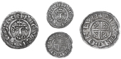 Richard I (1189-1199), Penny, class 3, London, Stivene, stivene · on · lvn, 1.42g/8h (SCBI Mass 795-6, same rev....