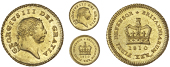George III (1760-1820), Pre-1816 issues, Third-Guinea, 1810, second bust (MCE 460; S 3740). Light flecking on...