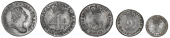 George III (1760-1820), Pre-1816 issues, Maundy set, 1784 (ESC 2417; S 3762) [4]. Virtually as struck, Fourpence and...