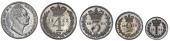 William IV (1830-1837), Maundy set, 1833 (ESC 2440; S 3840) [4]. Virtually as struck, attractive matching tone; in...