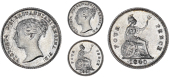 Victoria (1837-1901), Britannia Groat, 1840, large date (Davies 1205; ESC 1934; S 3913). Tiny graze on face,...