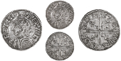Æthelred II (978-1016), Penny, Helmet type, Exeter, Carla, carl·a m’o eaxe:, 1.37g/6h (Brettell 40, same dies;...