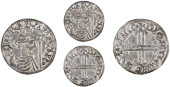 Edward the Confessor (1042-1066), Penny, Hammer Cross type, Steyning, Deorman, diorman on stænig, 1.26g/6h (HHK 35;...