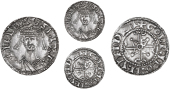 William I (1066-1087), Penny, Bonnet type, London, Godric, godric on lvnden, 1.37g/6h (BMC 122; N 842; S 1251). Very...