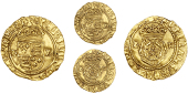 Henry VIII (1509-1547), Third coinage, Halfcrown, Tower, mm. pellet-in-annulet, Lomdardic es both sides, saltire...