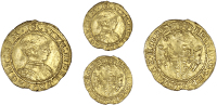 Edward VI (1547-1553), Second period, Crown, Tower, mm. arrow on obv. only, uncrowned bust, scvtvm legend on obv.,...