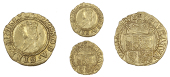James I (1603-1625), Second coinage, Halfcrown, mm. rose, first bust, 1.22g/2h (SCBI Schneider 67; N 2093; S 2629)....