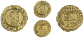 James I (1603-1625), Second coinage, Halfcrown, mm. cinquefoil, fifth bust, 1.20g/9h (SCBI Schneider 74; N 2095; S...