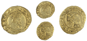 James I (1603-1625), Second coinage, Halfcrown, mm. plain cross, fifth bust, 1.27g/3h (SCBI Schneider –; N 2095; S...