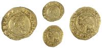 James I (1603-1625), Second coinage, Halfcrown, mm. plain cross, fifth bust, 1.27g/3h (SCBI Schneider –; N 2095; S...