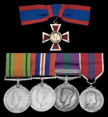 A scarce post-war A.R.R.C. group of five awarded to Squadron Officer I. Robertson, Princess Mary’s Royal Air Force...