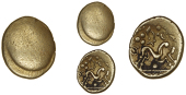 Gallo-Belgic issues, Stater, series E [Ambiani], similar, 5.95g (VA 54; S 11). Very fine (£200-250)
