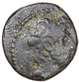 Seleucid Kings of Syria, Seleucid Kings of Syria, ANTIOCHOS XII, Æ, diademed bust right, rev. Nike standing right,...