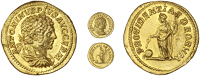 Antoninus, called Caracalla (198-217), Antoninus, called Caracalla (198-217), Aureus, c. 213-17, laureate and...