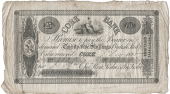 Co Cork, Cork, Cork Bank, One Pound Five Shillings British Sterling, 1 December 1825, no. 1627, for Charles Henry...