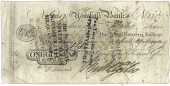 Co Cork, Youghall, Youghall Bank, One Guinea & Half [One Pound, Fourteen Shillings and Three-Halfpence], 26 May...