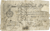 Co Galway, Galway, Galway Bank, Thirty Shillings, 4 June 1813, no. 440, contemporary forgery on bank of John Joyce...
