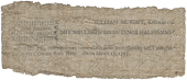 Co Kerry, Killarney, William Murphy, One Shilling & Seven Pence Halfpenny, 17 March 1797, signed by William Murphy,...