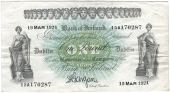 One Pound, 19 March 1924, 15A 170287, signature of J.A. Gargan (Pick A39a). Very fine to good very fine (£300-350)