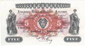 Five Pounds, 7 May 1929, S/11 018497, signature of J.H. Craig (Pick 52a). About extremely fine (£150-180)