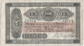 Ten Pounds, 5 December 1905, J 2704, signature of W.G. Crawford, 39 branches (Pick A52). Very fine (£2,500-3,500)
