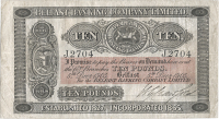 Ten Pounds, 5 December 1905, J 2704, signature of W.G. Crawford, 39 branches (Pick A52). Very fine (£2,500-3,500)
