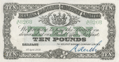 Ten Pounds, 8 April 1938, A/C 8268, signature of R. Keith (Pick 128b). Two spots at bottom left, otherwise good very...