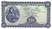 Ten Pounds, 29 June 1940, 10V 025214, Brennan-McElligott signatures (MacDevitt E-102; Pick 4B). Good very fine...