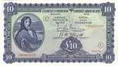 Ten Pounds, 5 December 1941, 13V 067028, code letter E, Brennan-McElligott signatures (MacDevitt E-103; Pick 4C)....