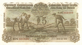 The Provincial Bank of Ireland Ltd, Five Pounds, 29 January 1931, 01PK 066809, Brennan-Fforde signatures (MacDevitt...