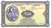 Fifty Pounds, 20 February 1973, 02Y 082607, Whitaker-Murray signatures (MacDevitt E-126; Pick 68b). Good very fine...