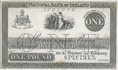 One Pound, Athlone, uniface proof on card, stamped SPECIMEN at bottom right (Pick –). Mount marks and some wear on...